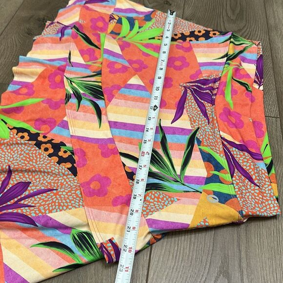 Dona Jo Glide Skort High Rise Multicolor Layered Tennis Golf Skirt‎ Size XL - Picture 9 of 11